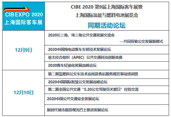 CIB EXPO 2020上海國際客車展覽會(huì)開幕在即，最全攻略來了！(圖4)